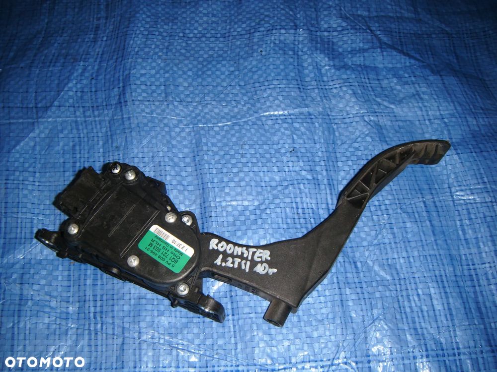 skoda roomster 10r 1.2 tsi pedał - potencjometr gazu  6q1721503m - 1