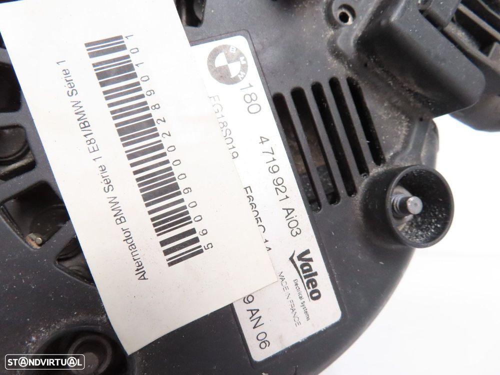 Alternador 180A Usado / Original BMW 5 (E60)/BMW 5 Touring (E61)/BMW X3 (E83)/BM... - 5