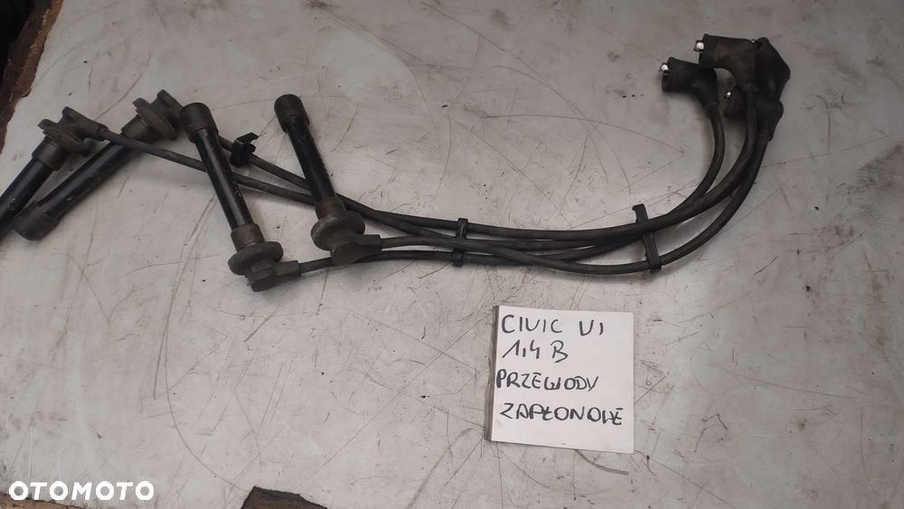 HONDA CIVIC VI 1,4 aparat zapłonowy D4T9404 przewody zapłonowe - 2