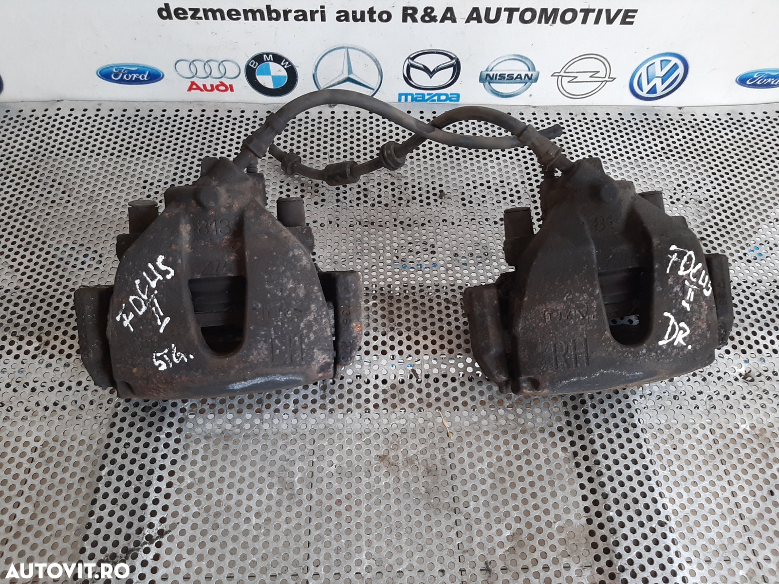 Etrieri Etrier Stanga Dreapta Fata Ford Focus 2 Facelift C Max 2 An 2005-2006-2007-2008-2009-2010-2011 Dezmembrez Ford Focus 2 Facelift 1.6 Tdci Euro 5 Motor GPDA An 2008-2011 Volan Stanga - 5