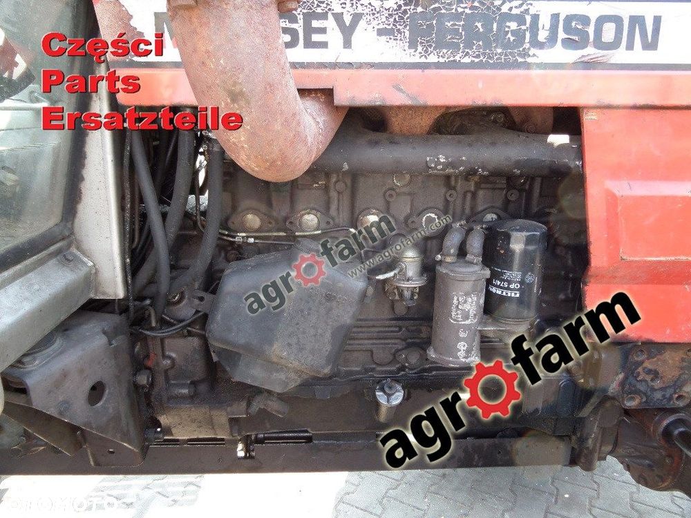 Massey Ferguson 3610 części, silnik, most przedni - 2