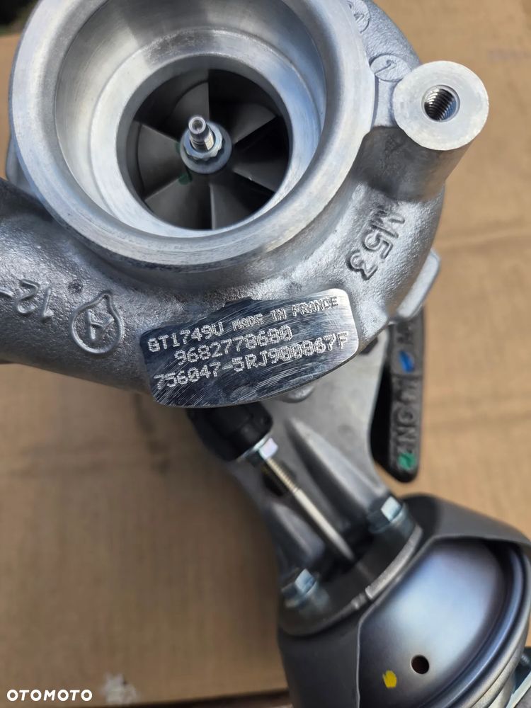 Turbosprężarka turbina Citroën Peugeot 2.0 HDi 0375K8 0375K9 9682778680 GT1749V 756047-5 Turbo Turbolader Turbocharger - 3