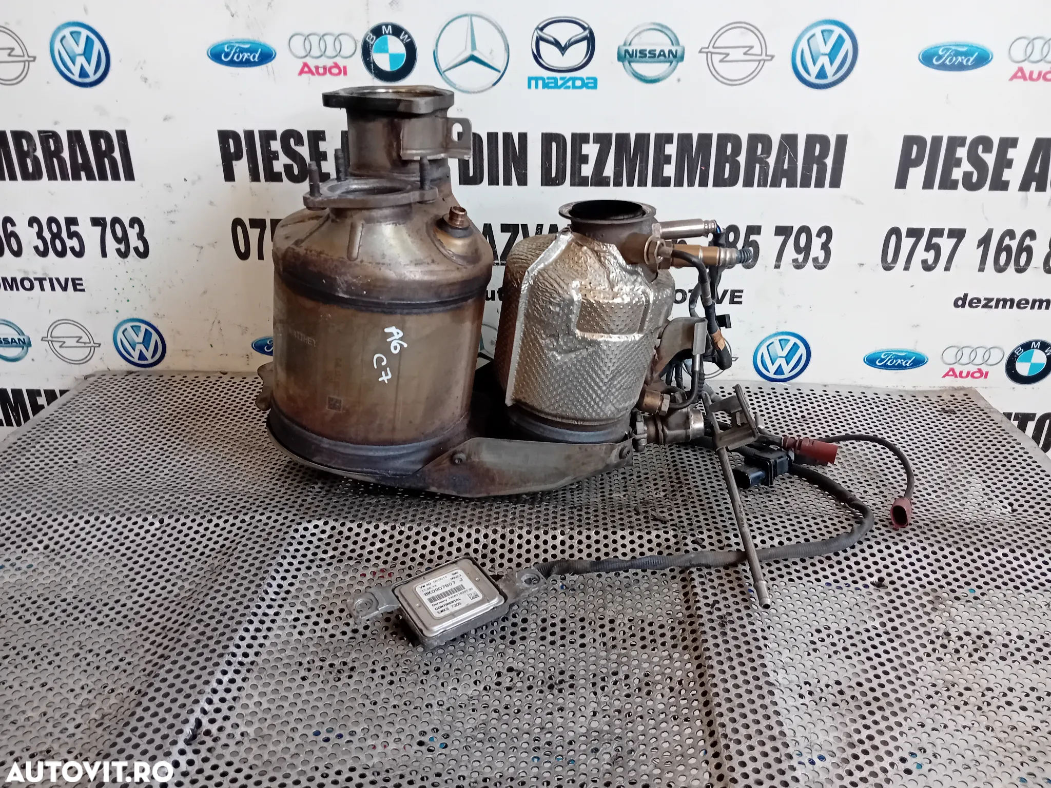 Filtru Particule DPF Audi A6 C7 A4 B9 A5 Q5 Q3 2.0 Tdi Motor CNH Euro 5/6 Cod 04L131765AG 2012-18 - 3