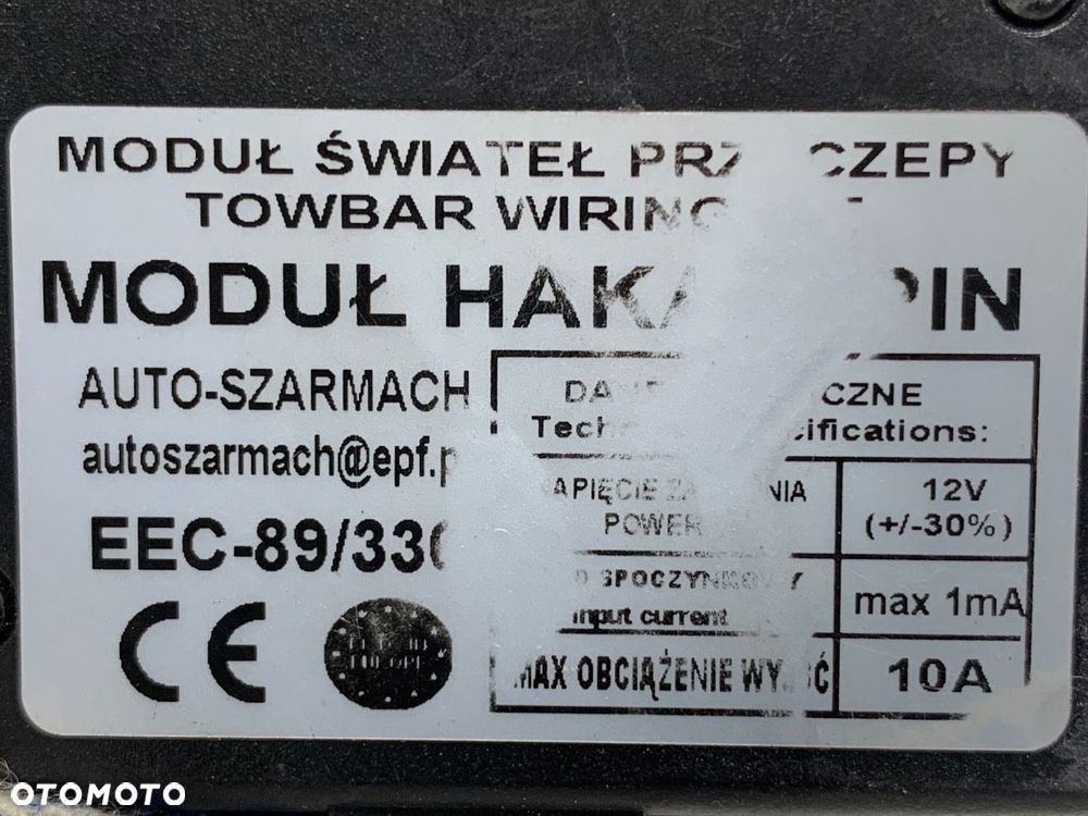 MODUŁ HAKA  FORD MONDEO IV Turnier (BA7) 2007 - 2015 2.0 107 kW [145 KM] benzyna 2007 - 2015 - 3