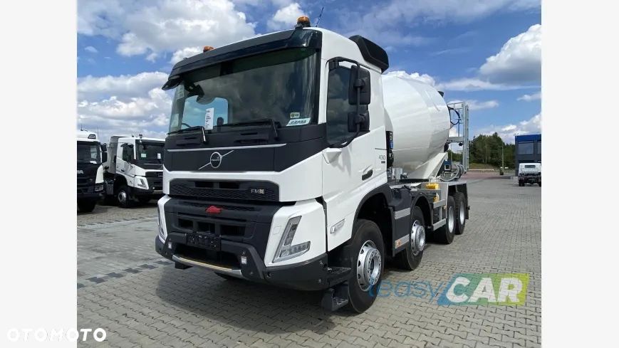 Volvo FMX 430 8x4 X-HIGH 430 KM zabudowa betonomieszarka FML 10 m3 - 1