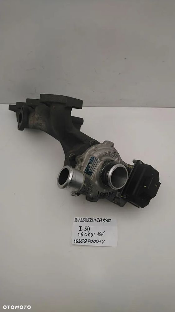 TURBOSPRĘŻARKA KIA CEED HYUNDAI I30 1.6 CRDI - 3