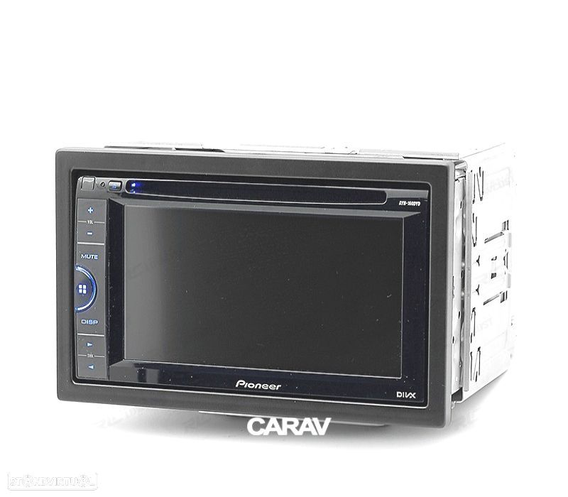 MOLDURA ADAPTADOR PRETO PARA RADIO 2-DIN PARA FORD GALAXYVW SHARAN - 3