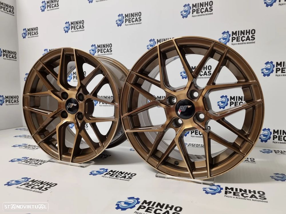 Jantes Japan Racing (JR28) em 15 Bronze (4x100) - 2