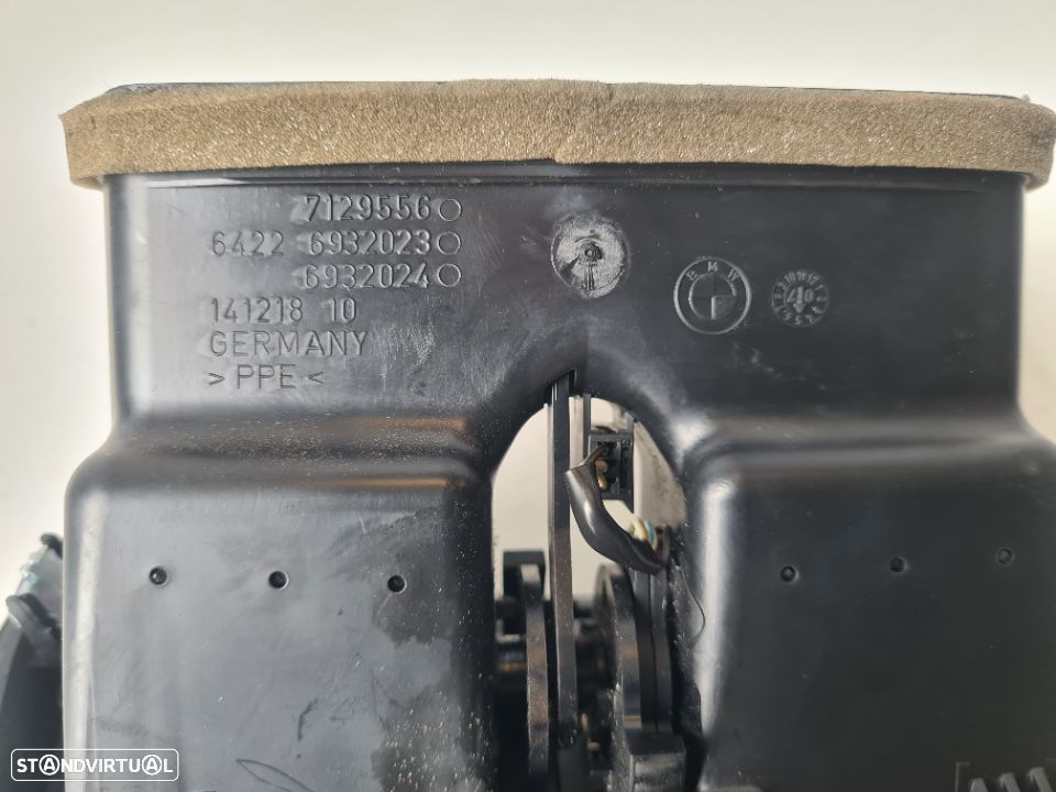 CONSOLA / CONTROLO CENTRAL DE AR ORIGINAL | REF. 64227129556 6932023 6932024 | BMW SERIE 3 320D E92; - 8
