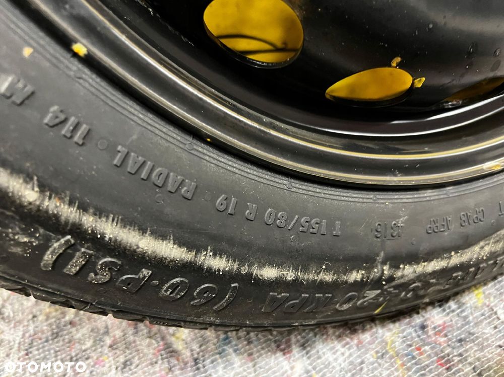 ZESTAW NAPRAWCZY KOŁO ZAPASOWE DOJAZDOWE MERCEDES GL GLS X166 155/80 R19 - 11