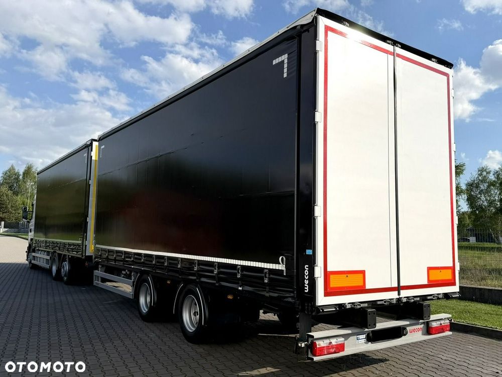 Scania R410 bez EGR Zabudowy Wecon 120m Dach Podnoszony  Zestaw Tandem - 39