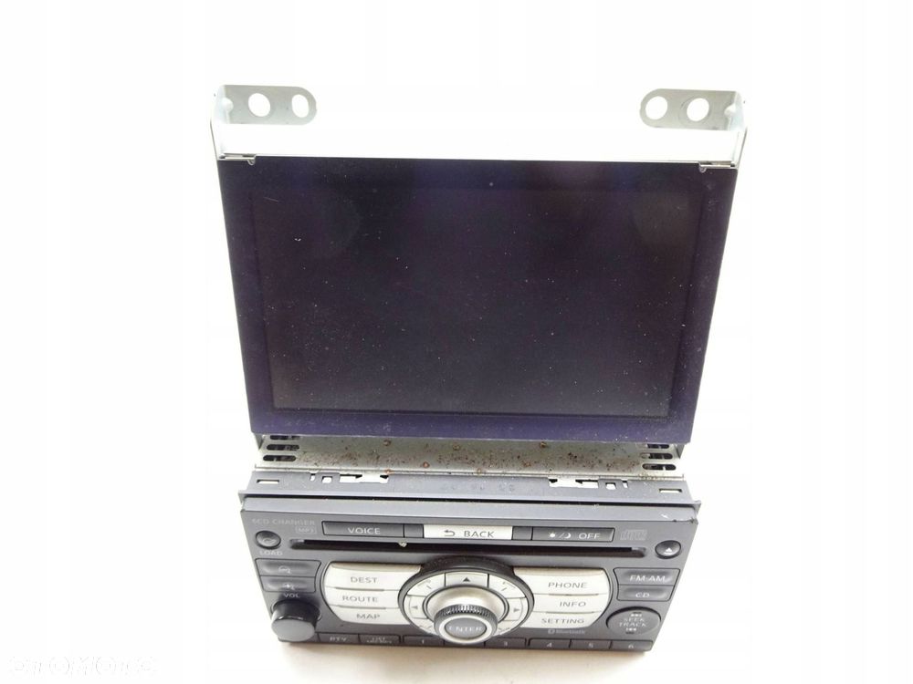 radio cd wyświetlacz nissan x-trail t31 - 2