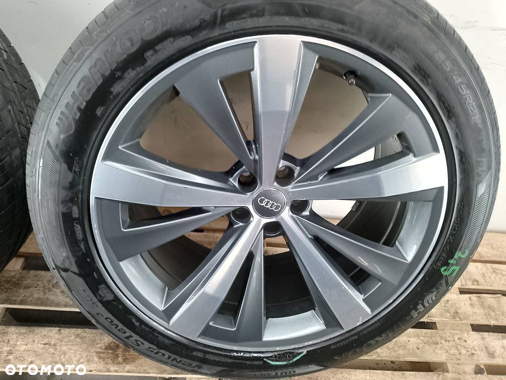 FELGI ALUMINIOWE KOMPLET 21 Z OPONAMI AUDI Q8 4M8601025AA  10JX21H2  ET 20 - 6