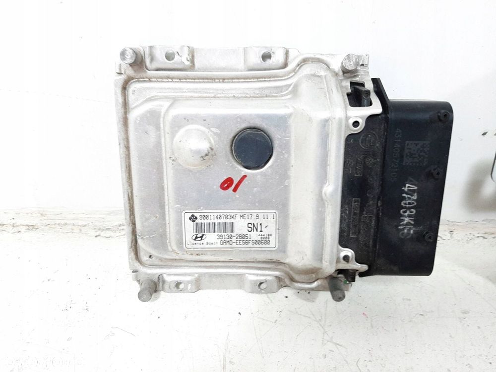 HYUNDAI ELANTRA V FL 1.6 16V 14R SEDAN STEROWNIK SILNIKA ZESTAW 39130-2B051 - 2