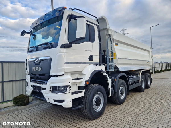 MAN TGS 41.480 8x6 wywrotka tylnozsypowa