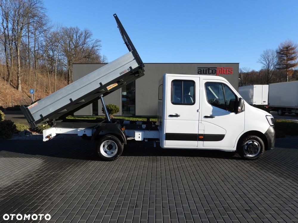 Renault MASTER WYWROTKA PODWÓJNA KABINA DOKA 6 MIEJSC TEMPOMAT LEDY BLIŹNIACZE KOŁA KLIMATYZACJA  130KM - 8