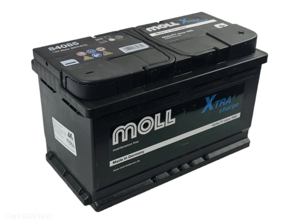 AKUMULATOR MOLL X-TRA CHARGE 12V 85AH 800A Rybnik