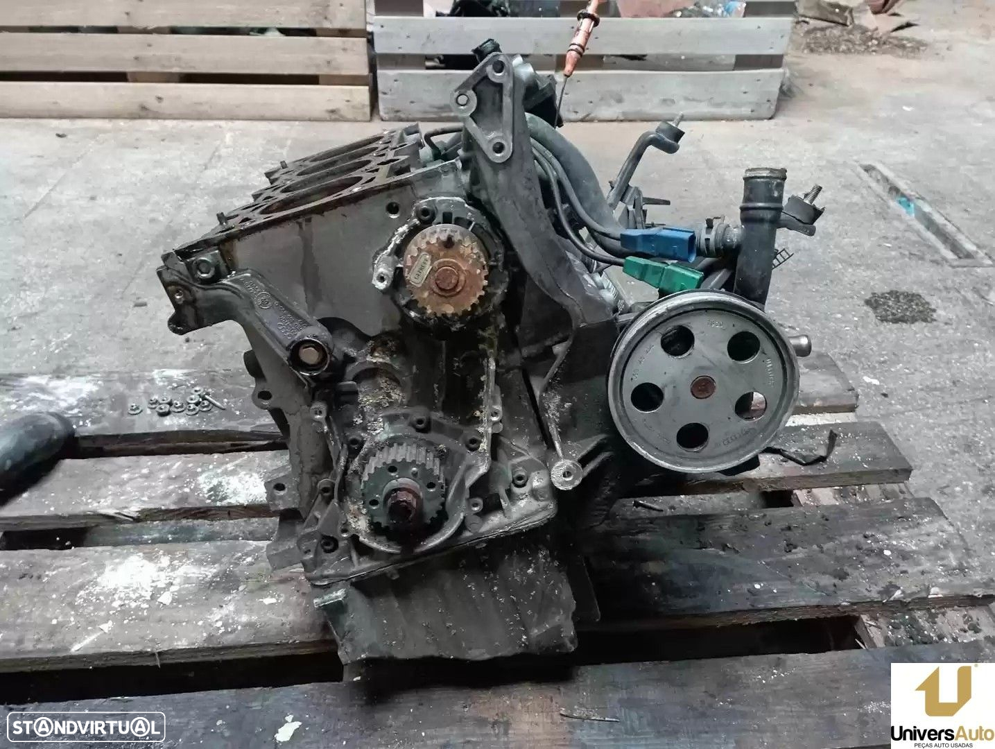 MOTOR COMPLETO AUDI A4 AVANT 2002 -AWA - 2
