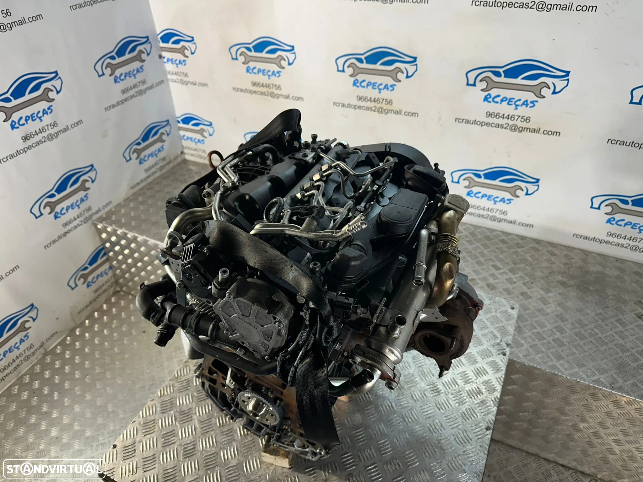 .Motor Completo Audi Seat 2.0 TDi 16v CAG 143cv Bosch - 9