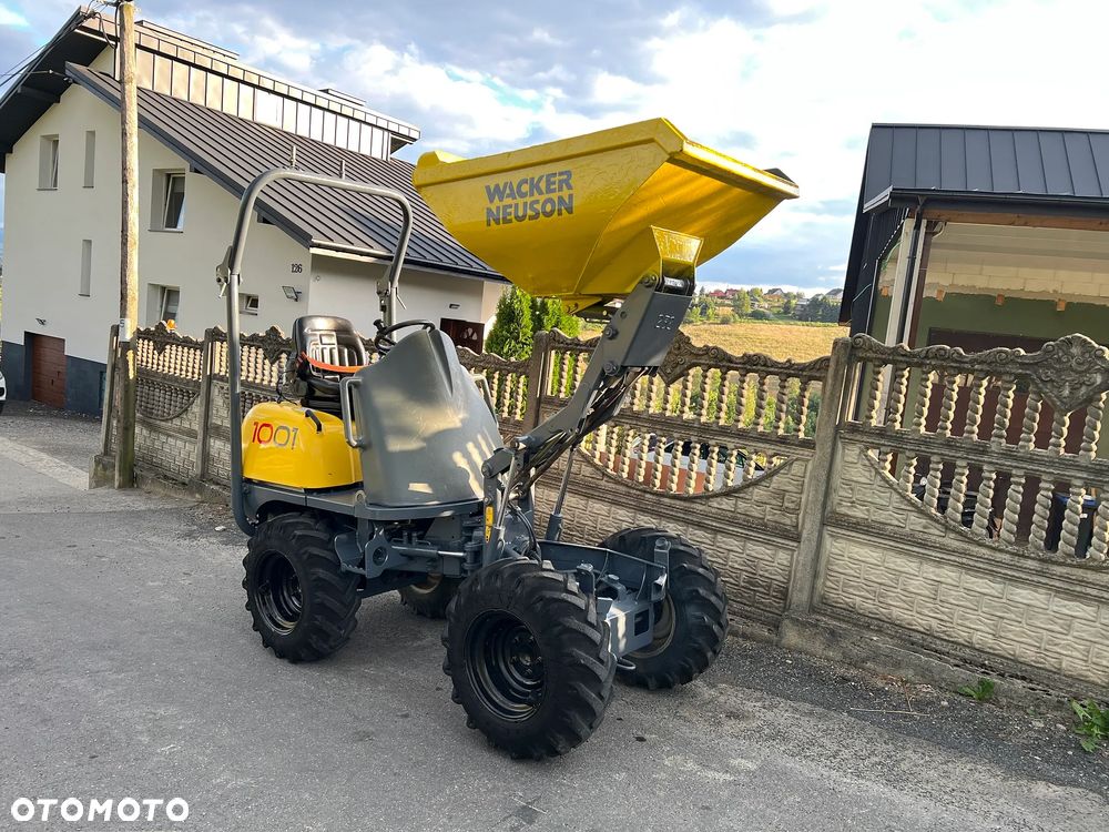 Wacker Neuson 1001 * Wozidło Budowlane Wacker Neuson 1 Tona * Wysoki Wysyp * Stan Bardzo Dobry * - 19