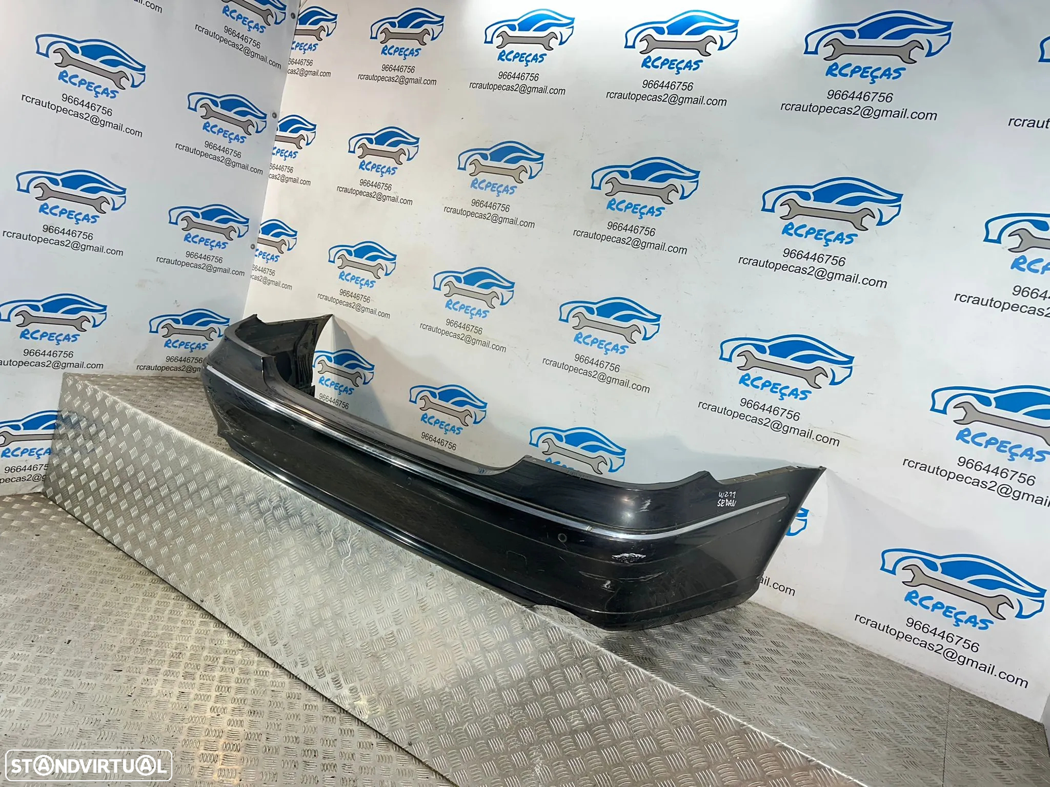 .Parachoques Tras Traseiro Original Mercedes Benz Classe E W211 2002-2009 - 2