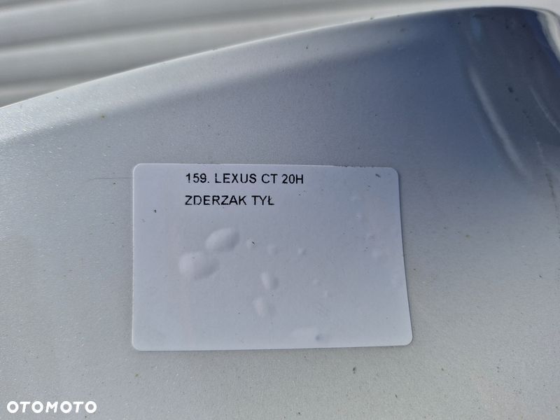 LEXUS CT200H CT PRZEDLIFT ZDERZAK TYŁ TYLNY - 7