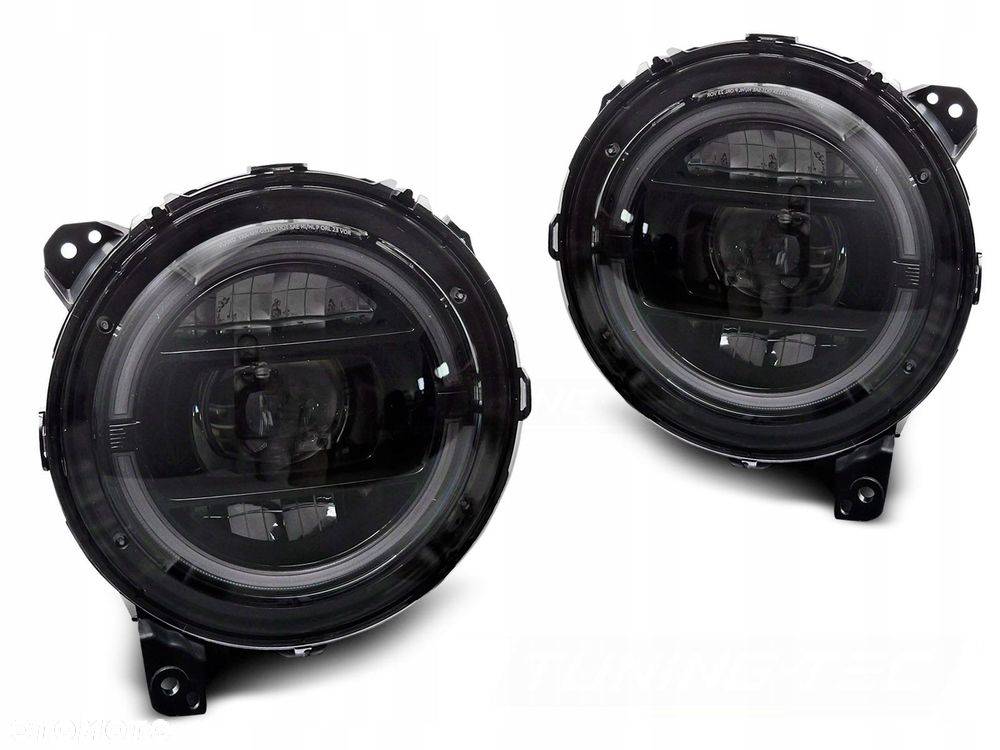 Reflektory Lampy kpl Vland Full Led Tuning Jeep Wrangler JL 4 IV Gladiator - 3