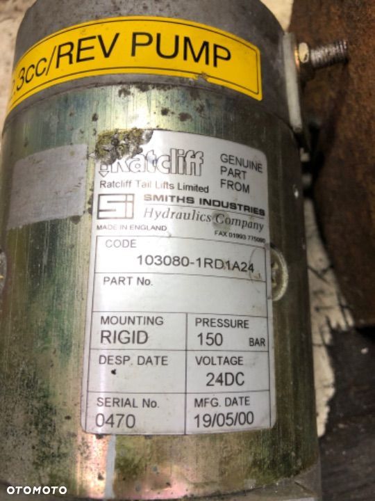 Elektryczna pompa hydrauliczna 24v katcliff - 2