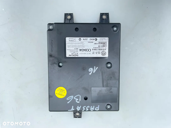 MODUŁ TELEFONU BLUETOOTH VW PASSAT B6 3C0035729G