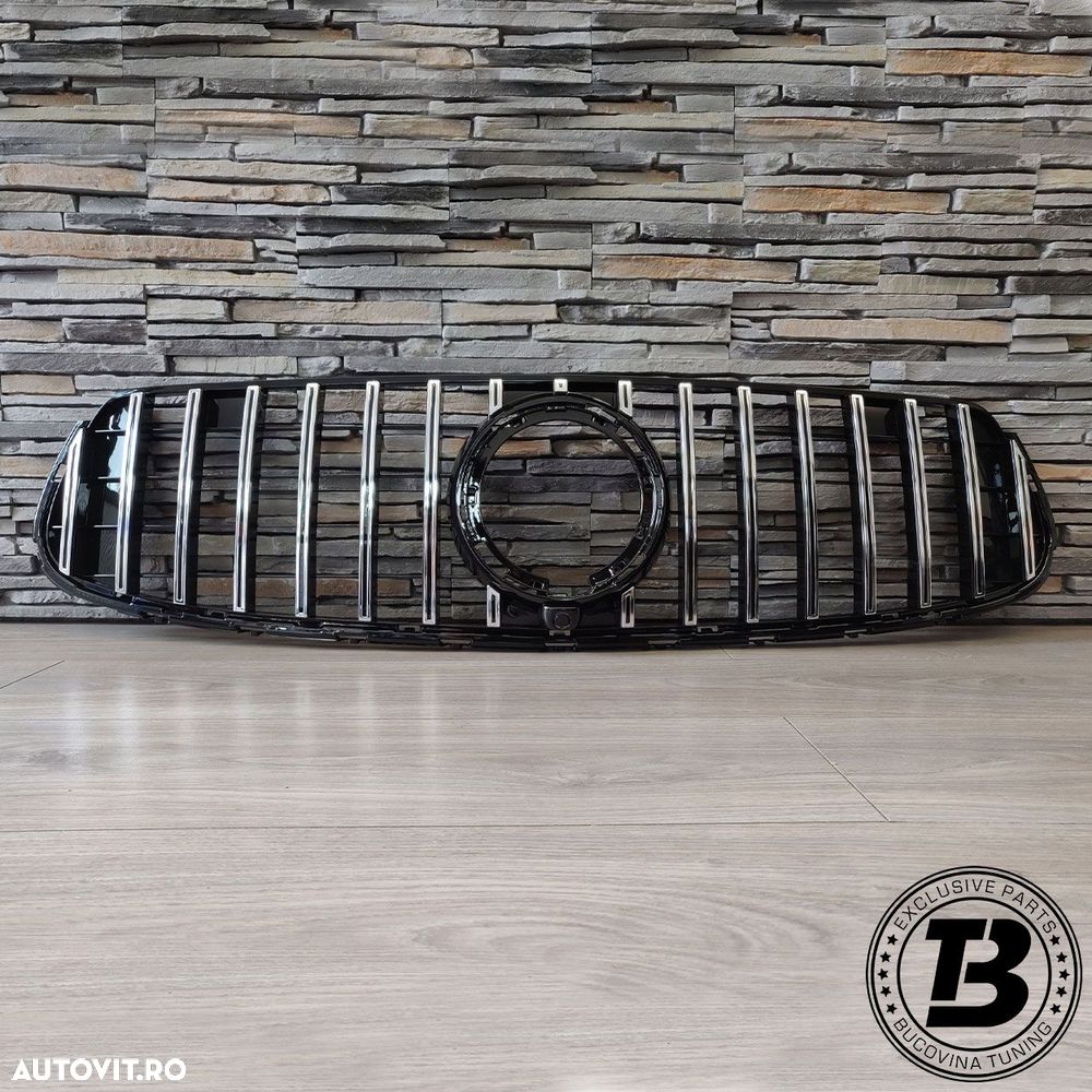 Grila compatibila cu Mercedes GLC C253 X253 GTR Design - 1