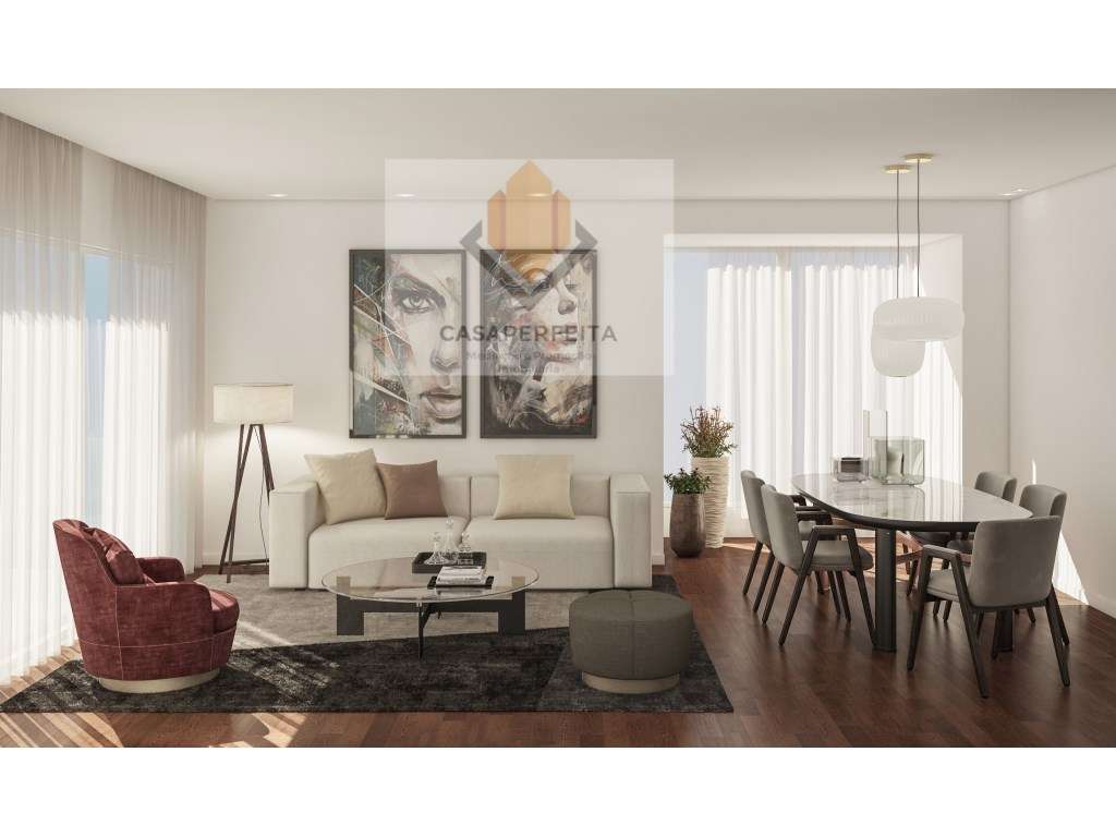 Apartamentos T2 e T3 Novos com Varandas, Terraços e Box para 2 carr... - Grande imagem: 4/5