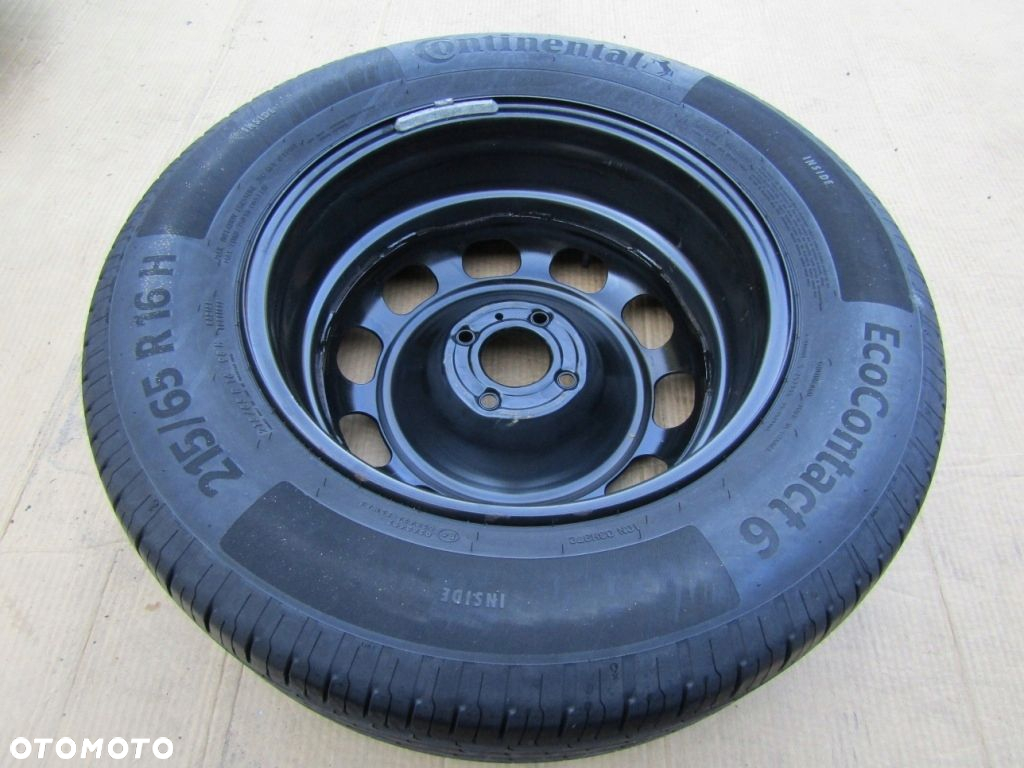 1x Felga Koło Zapasowe Dojazdowe 16 Peugeot 2008 II 6,5j 4x108 ET32 215/65 - 8