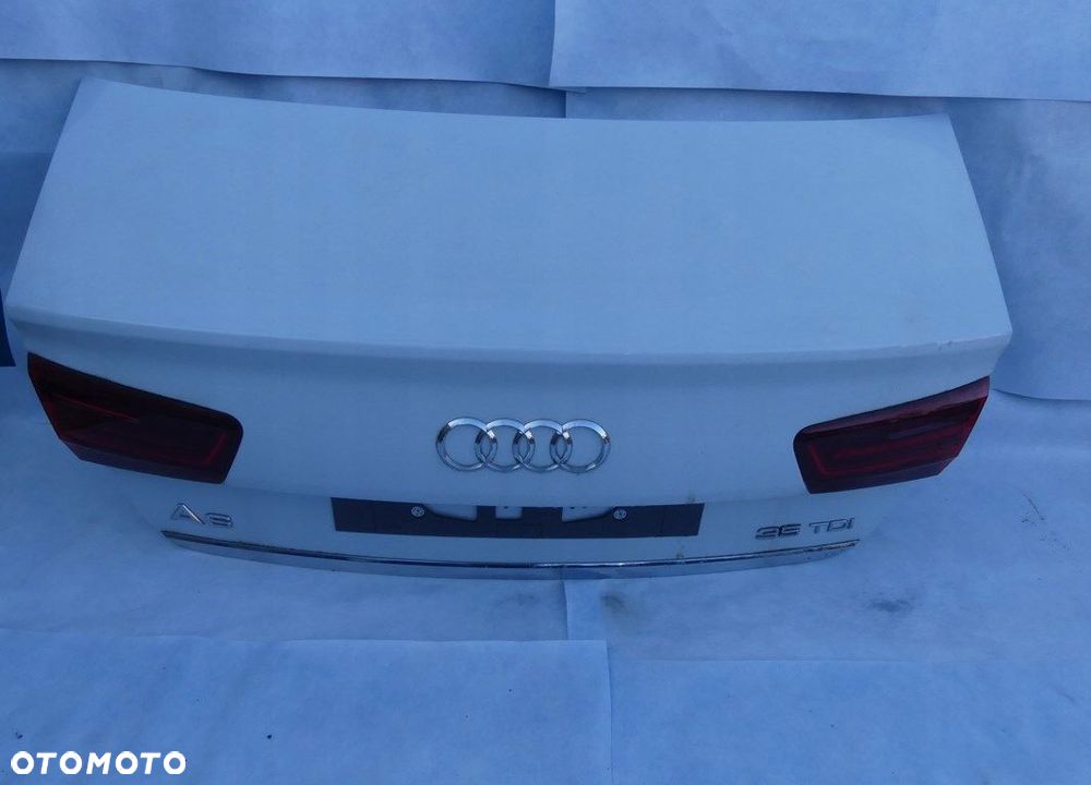 dw audi a6 c7 lift zderzak klapa lampy 4g5945095e 4g5945096e ls9r - 2