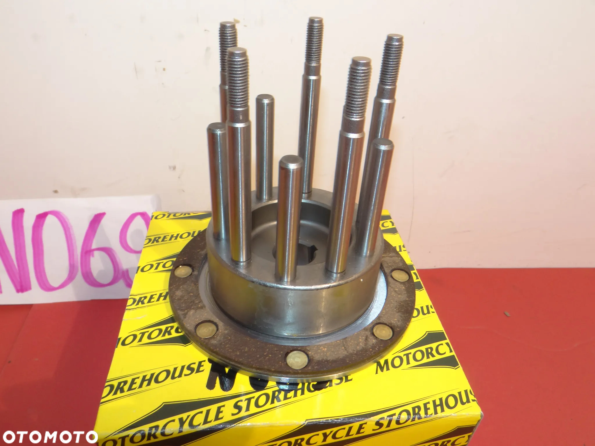 HARLEY UL KNUCKLEHEAD PANHEAD SHOVELHEAD PIASTA SPRZĘGŁA NA 5 SZPILEK Z GWINTEM N069 - 9