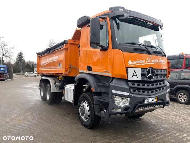Mercedes-Benz Arocs 3353 6x6 Meiller Bordmatic z Niemiec - 4
