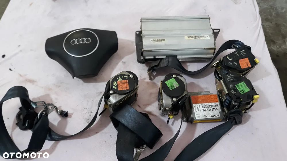 Kierownica Dwie do wyboru patrz opis Audi a3 8l audi a2 a6 a4  Skóra trójramienna plus poduszka 8z0419091d 8e0880201j/6ps - 4