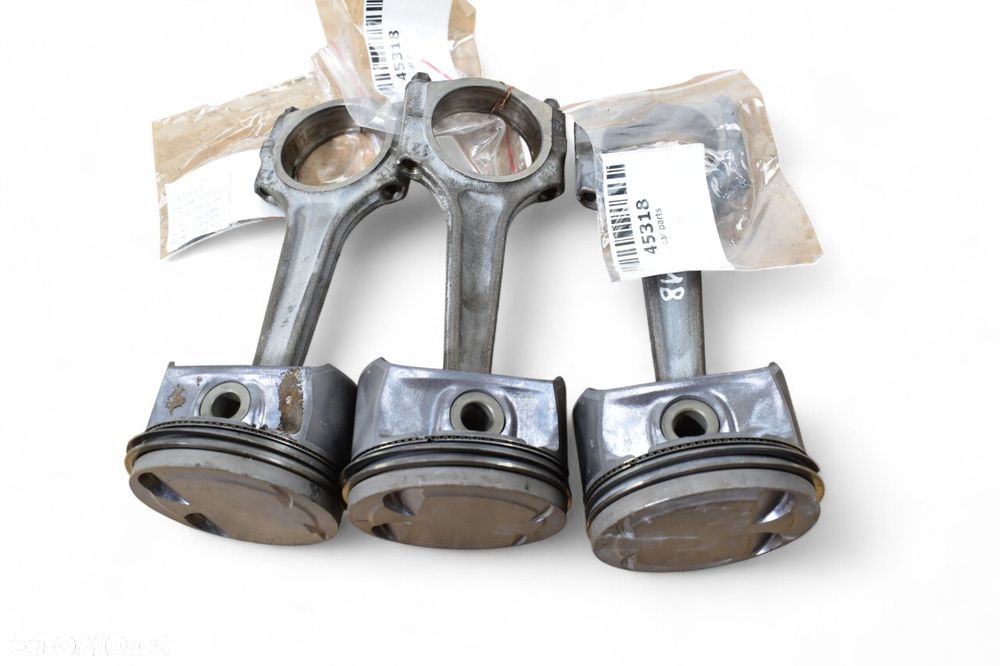 Tłok Korbowód OPEL CORSA D E MERIVA B 1.2 A12XER WYMIARY - 5