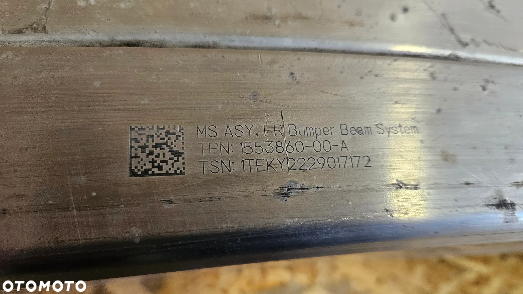BELKA PRZEDNIA WZMOCNIENIE PRZÓD + DOLNA DÓŁ -TESLA S PLAID - 13