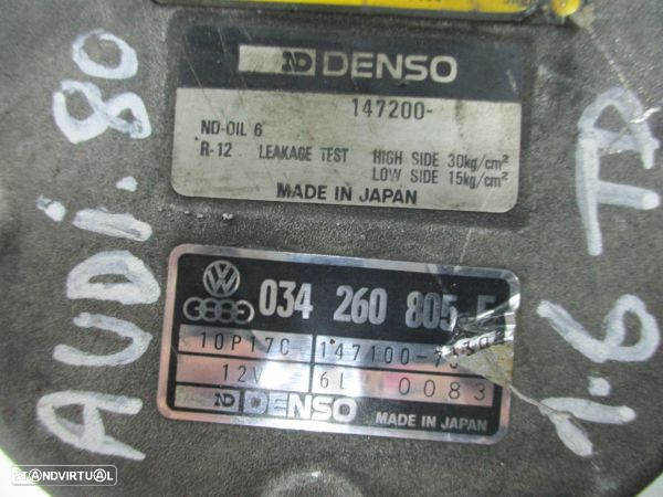 Compressor A/C Audi 80 (89, 89Q, 8A, B3) - 4