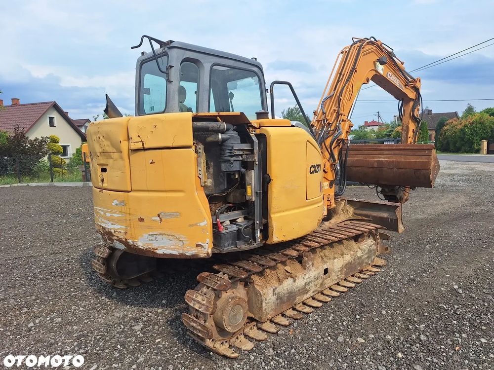 Case CX80 2010 13077godzin / 3 łyżki, szybkozłącze / Import Francja - 4
