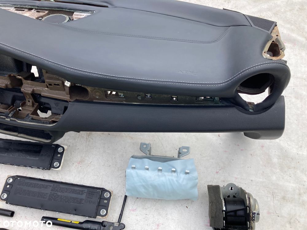 ALFA ROMEO GIULIA STELVIO TONALE DESKA KONSOLA KOKPIT PULPIT PÓŁKA PARAPET PODUSZKI POWIETRZNE KIEROWCY PASAZERA KOLANOWE KOLAN KOLANOWA PODUSZKA POWIETRZNA AIRBAG SRS AIR BAG PASY PAS naprawa SKÓRA USA KANADA CANADA DASHBOARD LEATHER  REPAIR - 10
