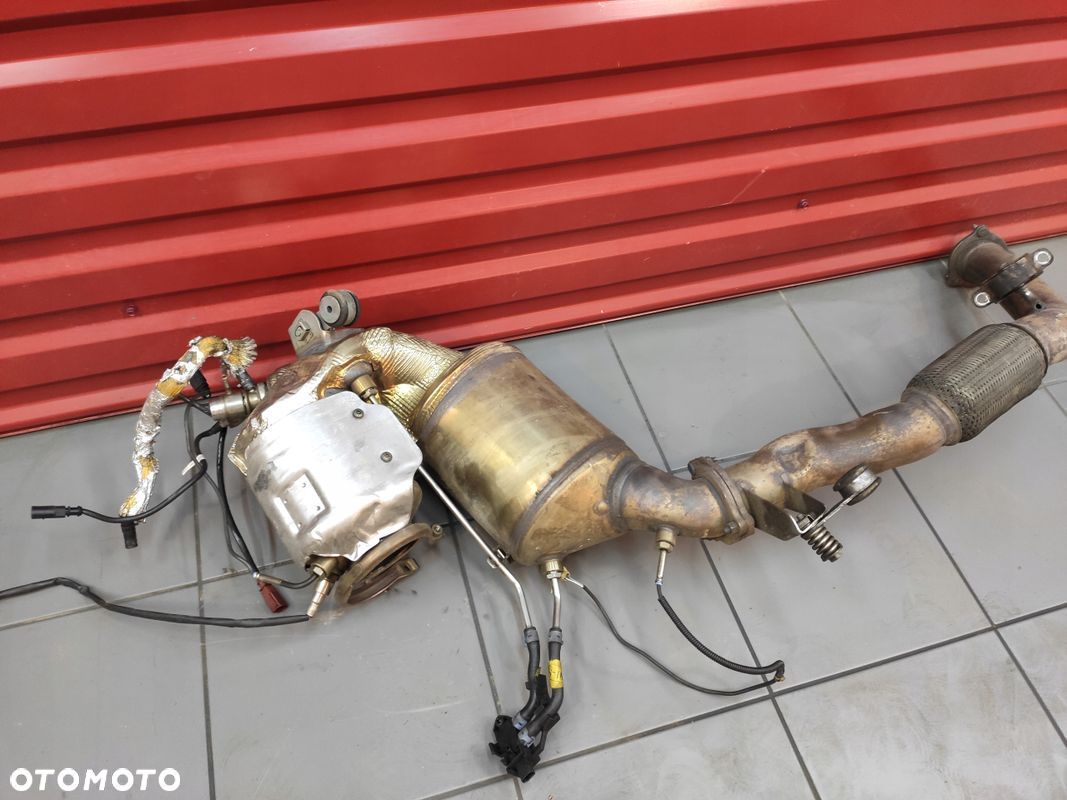 AUDI A7 4G 3.0 TDI KATALIZATOR DPF CZUJNIKI WTRYSK ADBLUE ORYGINAŁ BDB - 1