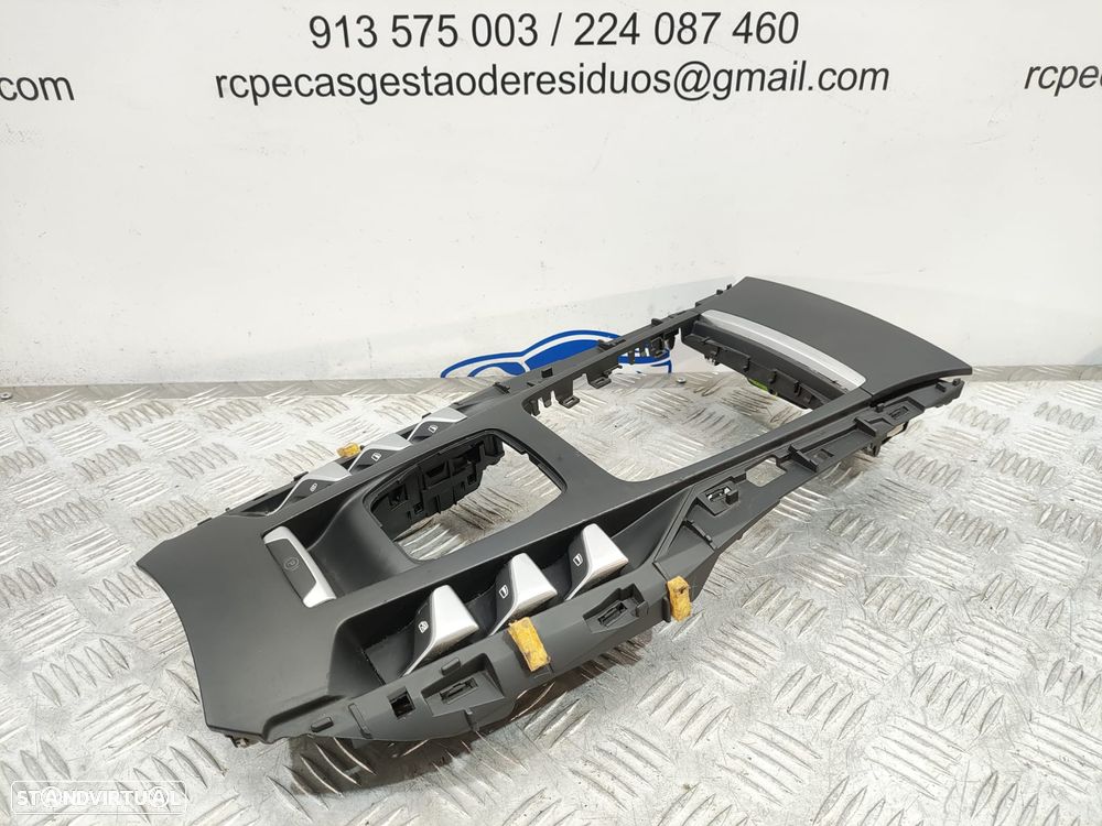 Consola Central Original Citroen DS5 Com Comutador Abertura De Vidros Travão Elétrico Cinzeiro - 3