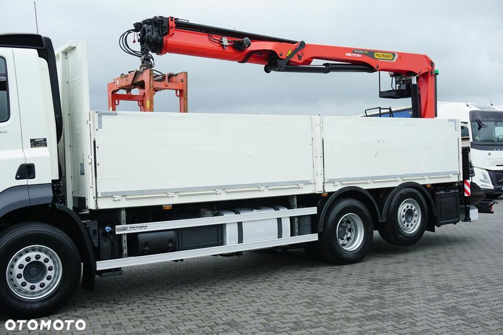 DAF CF / 480 / 6 X 2 / SKRZYNIOWY + HDS / PALFINGER PK 22 001L / OŚ SKRĘTNA / CHWYTAK - 27