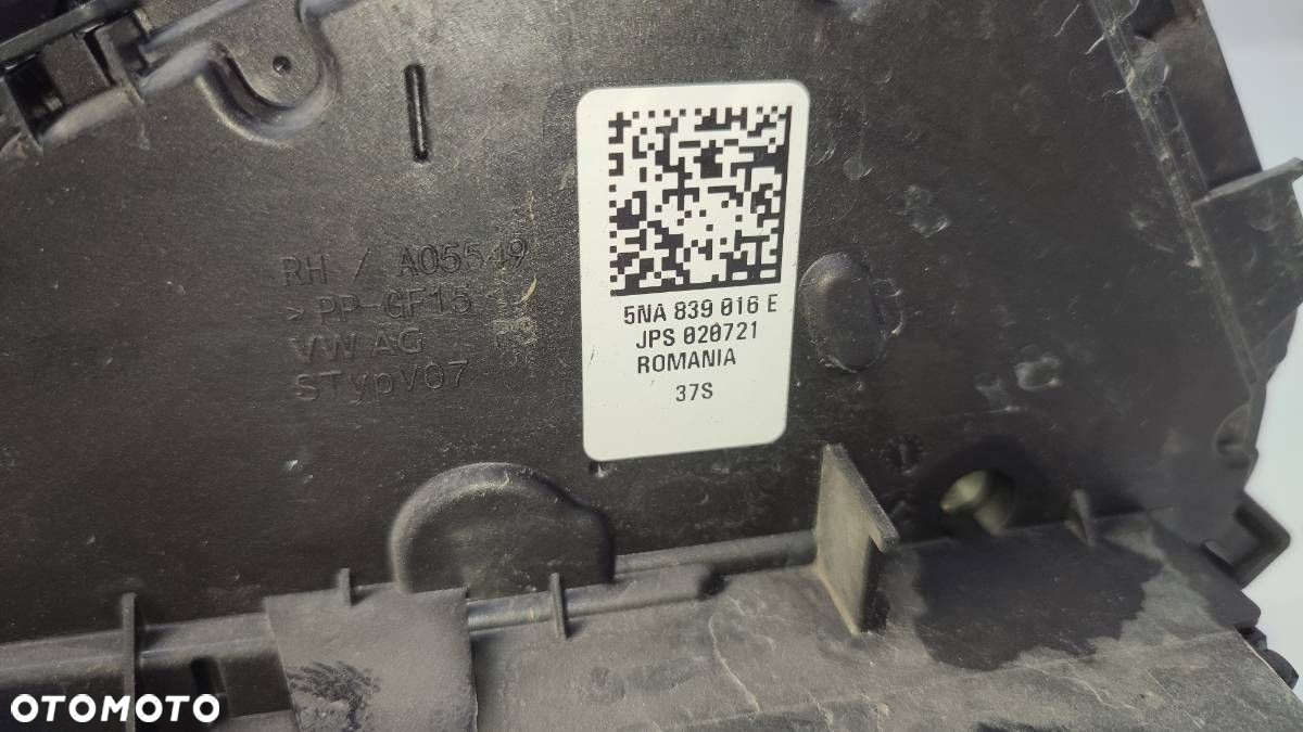 ZAMEK TYŁ PRAWY DRZWI VW TIGUAN II TARRACO 5NA839016E EUROPA - 4