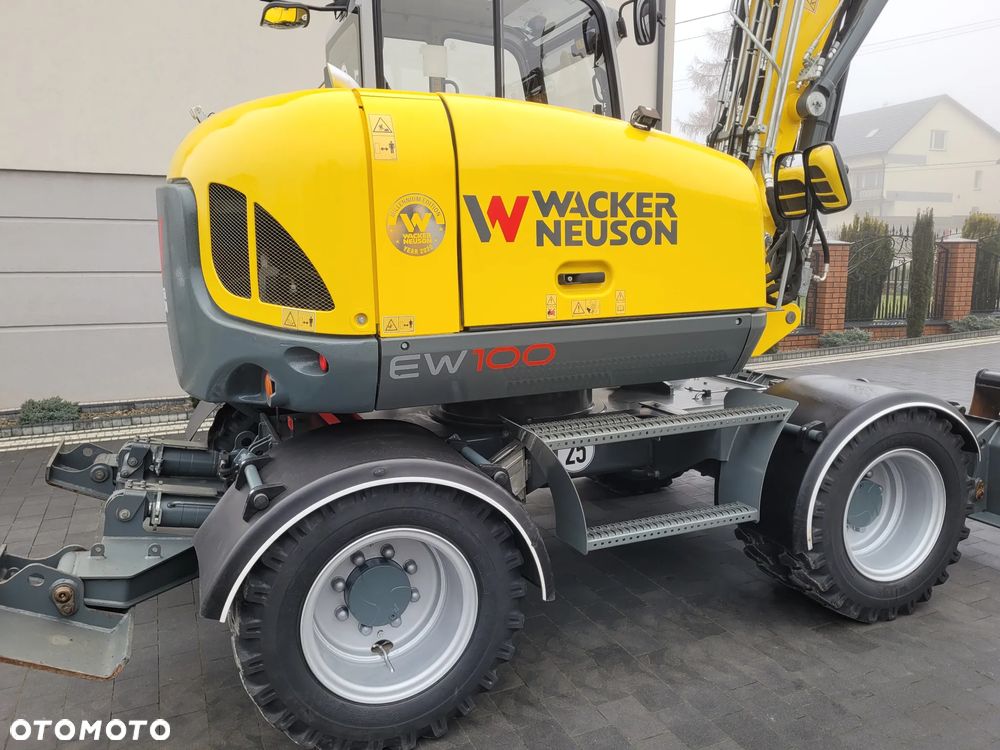Wacker Neuson EW100 / ROTOTILT / 3 łyżki + widły / model 2020r. / - 12