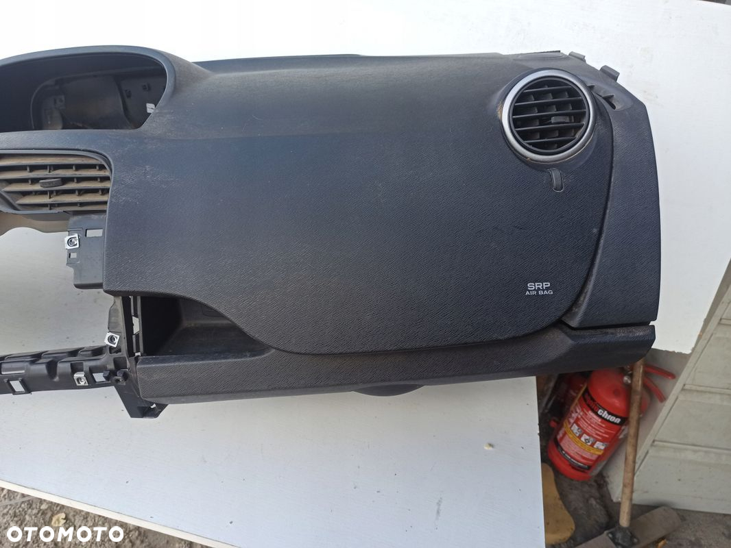 Deska rozdzielcza konsola kokpit RENAULT KANGOO II 08-13 airbag pasażera - 7