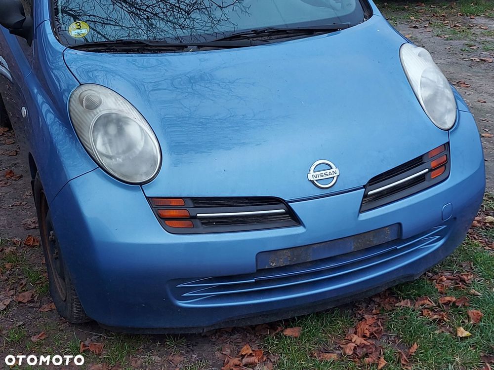 NISSAN MICRA K12 02- DRZWI LEWE TYŁ TYLNE T12 G - 9