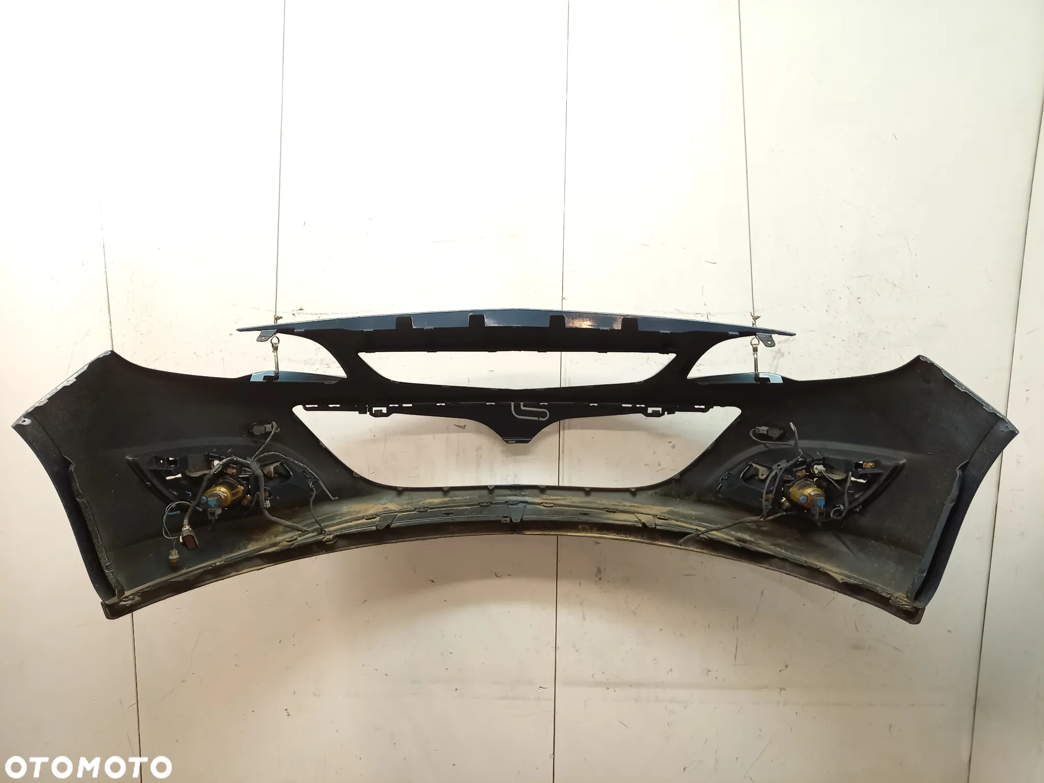 Opel Astra J IV 4 LIFT Zderzak przedni przod chromy halogeny kratki - 6