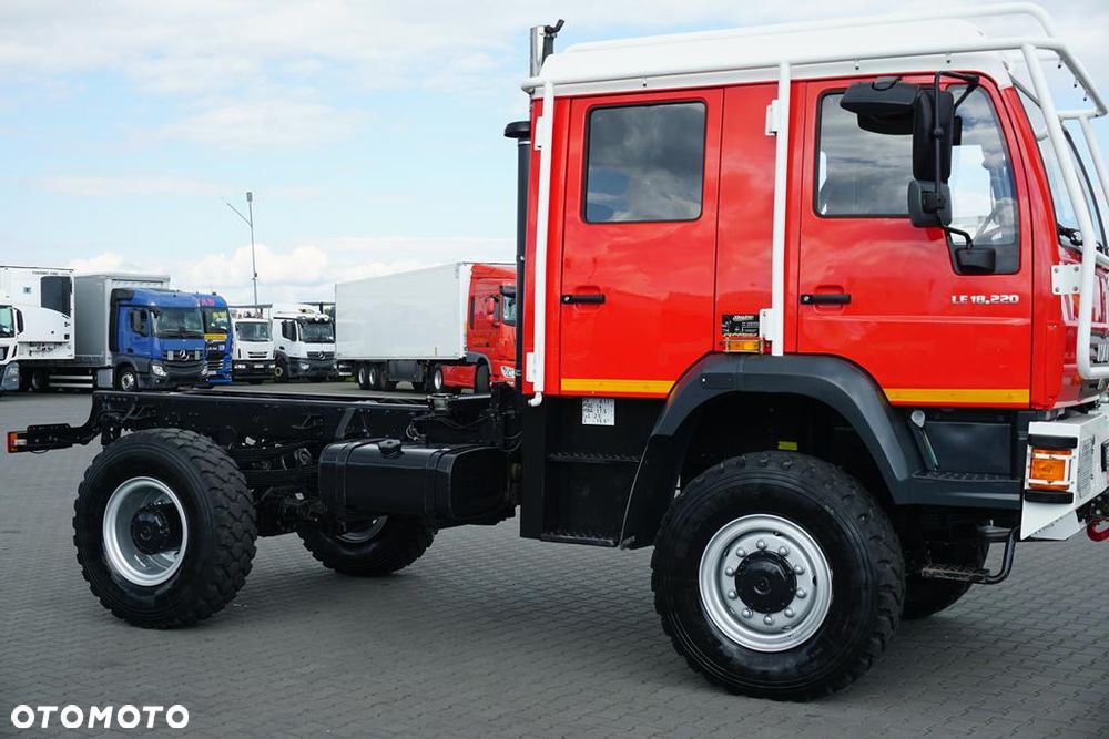 MAN / LE 220 / 4 X 4 / DOKA / DO ZABUDOWY / KAMPER - 25